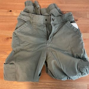 Arizona green cargo joggers
